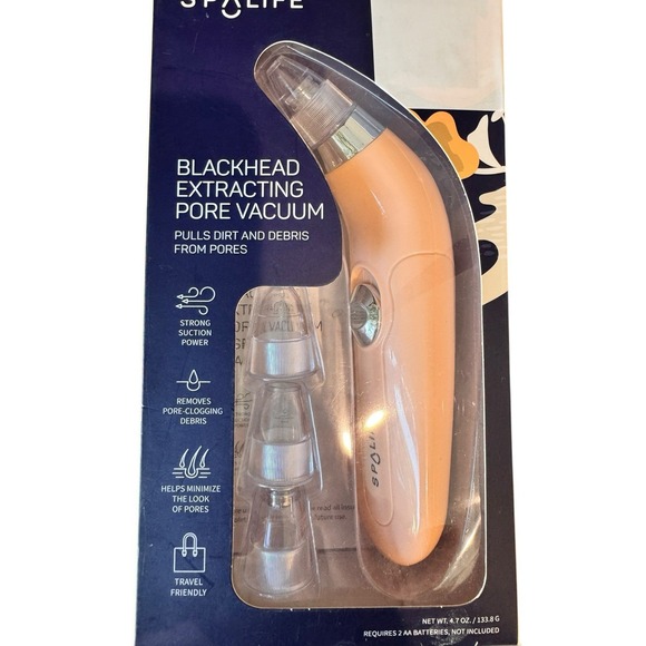 SPA Life Other - SPALIFE Electric Facial Pore Cleaner Blackhead Remover w/ Attachments